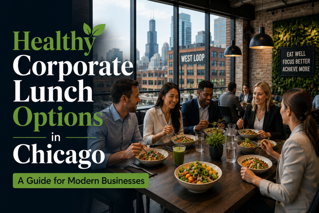 Healthy Corporate Lunch Options in Chicago: A Guide for Modern Businesses