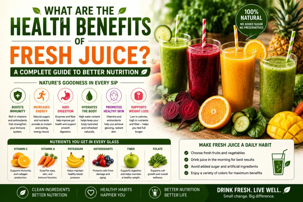 What Are the Health Benefits of Fresh Juice? A Complete Guide to Better Nutrition