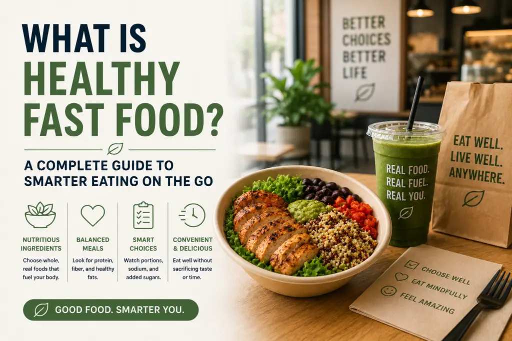 What Is Healthy Fast Food? A Complete Guide To Smarter Eating On The Go