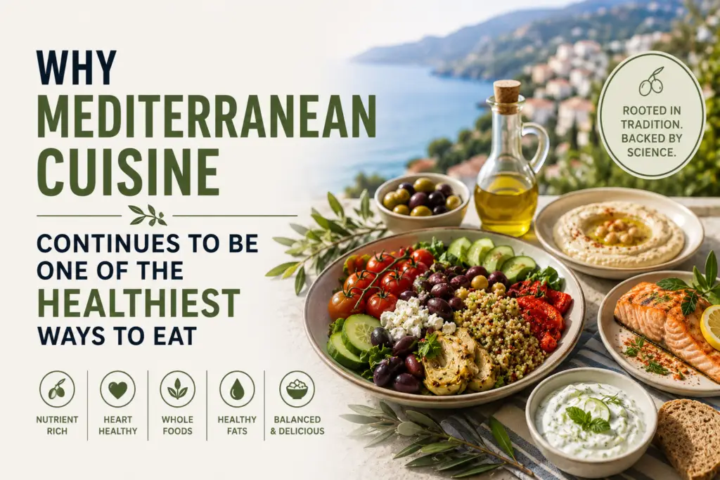 Why Mediterranean Cuisine Continues To Be One Of The Healthiest Ways To Eat